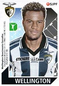 Sticker Wellington - Futebol 2017-2018 n. 222 - Panini