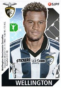 Sticker Wellington - Futebol 2017-2018 - Panini