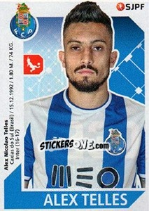 Sticker Alex Telles - Futebol 2017-2018 - Panini