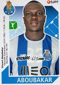 Sticker Vincent Aboubakar - Futebol 2017-2018 n. 239 - Panini