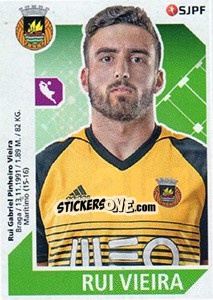 Cromo Rui Vieira - Futebol 2017-2018 - Panini