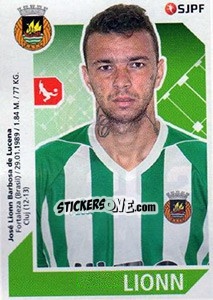 Sticker Lionn - Futebol 2017-2018 n. 242 - Panini