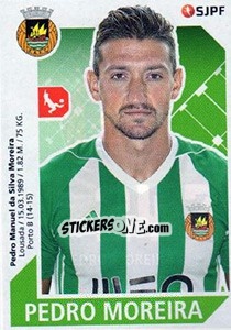 Figurina Pedro Moreira - Futebol 2017-2018 - Panini