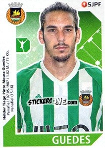 Sticker Guedes - Futebol 2017-2018 n. 255 - Panini