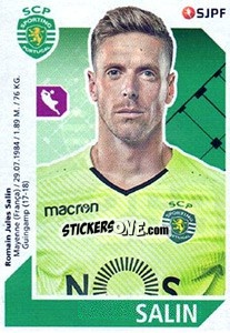 Sticker Salin - Futebol 2017-2018 n. 258 - Panini