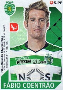 Sticker Fábio Coentrão - Futebol 2017-2018 - Panini