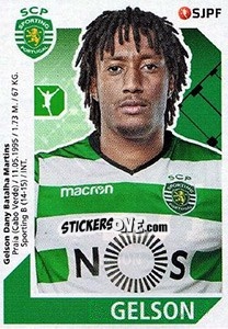 Sticker Gelson Martins - Futebol 2017-2018 n. 271 - Panini
