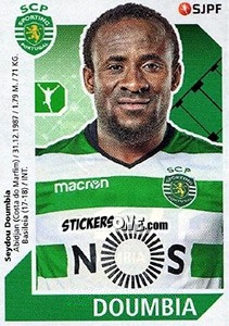 Sticker Seydou Doumbia - Futebol 2017-2018 n. 272 - Panini