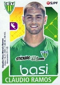 Sticker Cláudio Ramos - Futebol 2017-2018 n. 274 - Panini