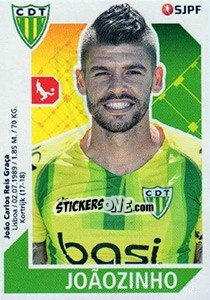 Figurina Joãozinho - Futebol 2017-2018 - Panini