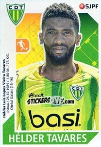 Sticker Hélder Tavares - Futebol 2017-2018 n. 283 - Panini