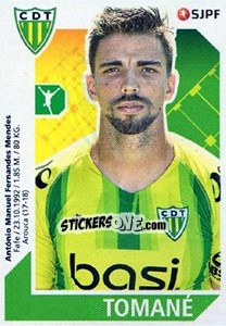 Sticker Tomané - Futebol 2017-2018 n. 288 - Panini