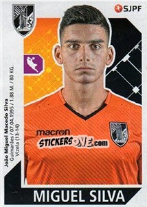 Sticker Miguel Silva - Futebol 2017-2018 - Panini