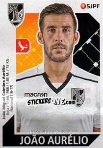 Sticker João Aurélio - Futebol 2017-2018 - Panini