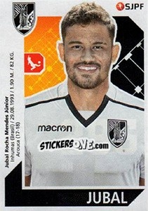 Sticker Jubal - Futebol 2017-2018 n. 295 - Panini