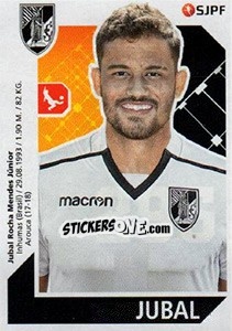 Sticker Jubal - Futebol 2017-2018 - Panini