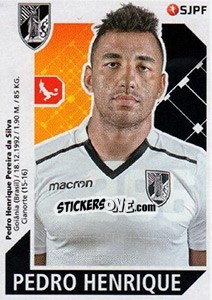 Sticker Pedro Henrique - Futebol 2017-2018 - Panini