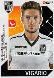 Sticker Vigário - Futebol 2017-2018 n. 297 - Panini