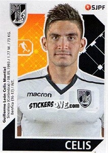 Sticker Celis - Futebol 2017-2018 - Panini