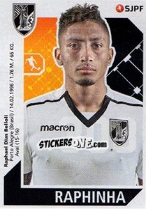 Sticker Raphinha - Futebol 2017-2018 n. 303 - Panini