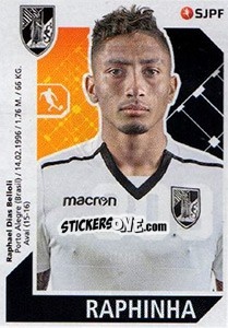 Sticker Raphinha - Futebol 2017-2018 - Panini