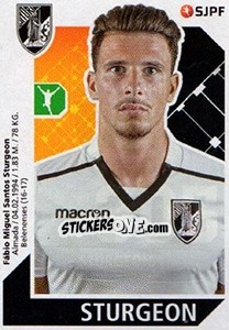 Figurina Sturgeon - Futebol 2017-2018 n. 305 - Panini