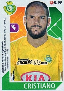 Sticker Cristiano - Futebol 2017-2018 - Panini