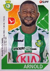 Sticker Arnold - Futebol 2017-2018 - Panini
