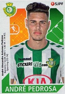 Sticker André Pedrosa - Futebol 2017-2018 n. 316 - Panini