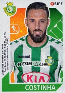 Sticker Costinha - Futebol 2017-2018 n. 319 - Panini