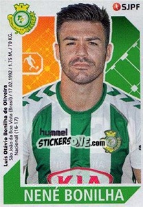 Sticker Nené Bonilha - Futebol 2017-2018 - Panini