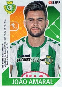 Sticker João Amaral - Futebol 2017-2018 - Panini