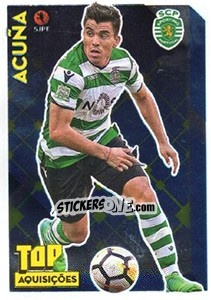 Sticker Marcos Acuña - Futebol 2017-2018 - Panini