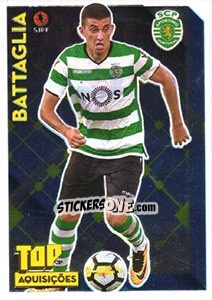 Sticker Rodrigo Battaglia - Futebol 2017-2018 n. 326 - Panini