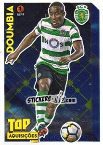 Sticker Seydou Doumbia - Futebol 2017-2018 n. 329 - Panini