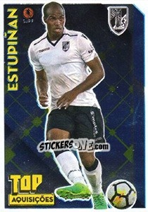Sticker Estupiñan - Futebol 2017-2018 - Panini