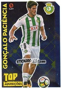 Sticker Gonçalo Paciência - Futebol 2017-2018 - Panini