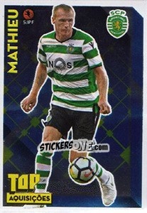 Sticker Jérémy Mathieu - Futebol 2017-2018 - Panini