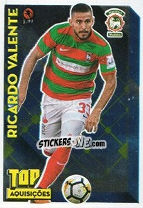 Cromo Ricardo Valente - Futebol 2017-2018 - Panini