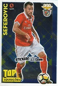 Sticker Haris Seferovic - Futebol 2017-2018 n. 341 - Panini
