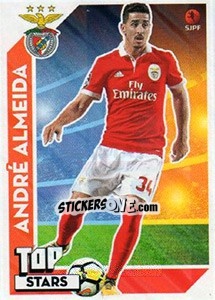 Cromo André Almeida - Futebol 2017-2018 n. 344 - Panini