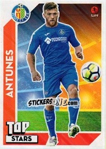 Sticker Antunes - Futebol 2017-2018 n. 347 - Panini