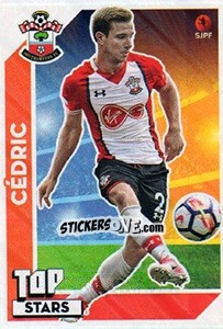Sticker Cédric Soares - Futebol 2017-2018 n. 349 - Panini