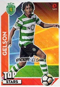 Sticker Gelson Martins - Futebol 2017-2018 n. 352 - Panini