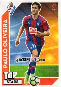 Sticker Paulo Oliveira - Futebol 2017-2018 n. 360 - Panini