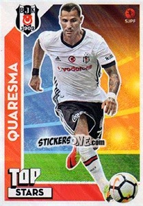 Sticker Quaresma - Futebol 2017-2018 n. 363 - Panini