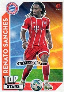 Sticker Renato Sanches - Futebol 2017-2018 n. 365 - Panini