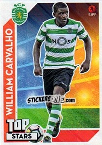 Sticker William Carvalho - Futebol 2017-2018 - Panini