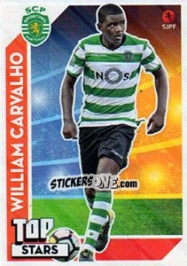 Figurina William Carvalho - Futebol 2017-2018 - Panini