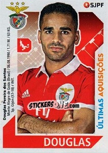 Sticker Douglas - Futebol 2017-2018 n. 371 - Panini
